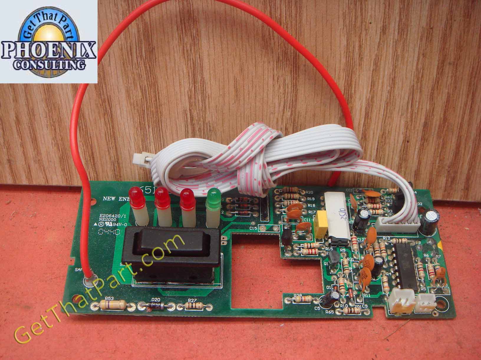 GBC 2230S 1751702 Shredder Control PCB Switch Board Assy 1751717